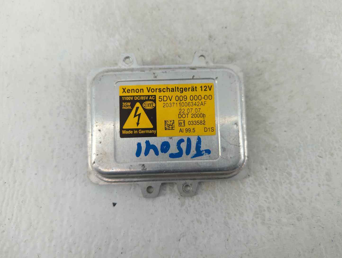 2008-2010 Bmw 535i Headlight Ballast Head Light - Oemusedautoparts1.com