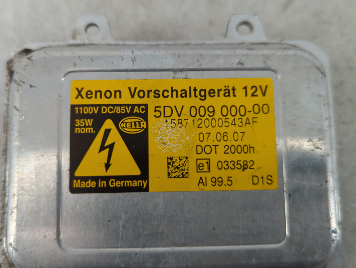 2008-2010 Bmw 535i Headlight Ballast Head Light - Oemusedautoparts1.com
