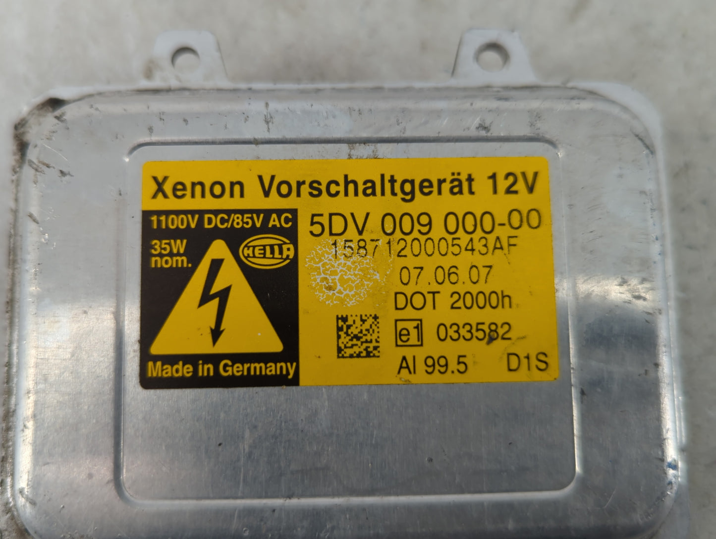 2008-2010 Bmw 535i Headlight Ballast Head Light - Oemusedautoparts1.com