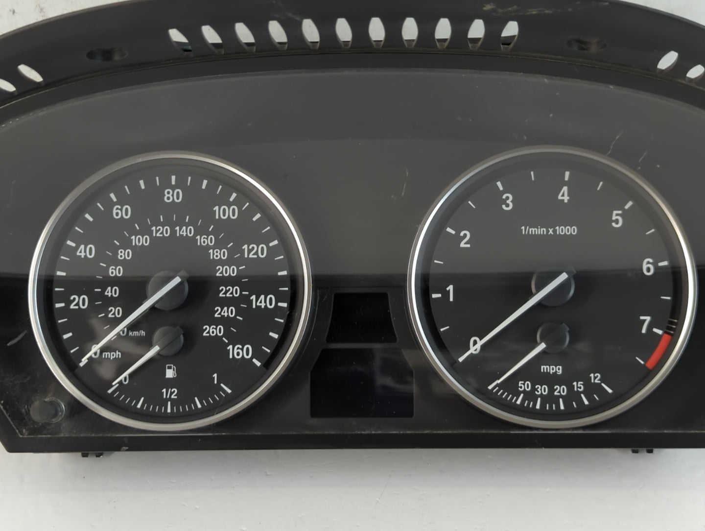 2008-2010 Bmw 535i Instrument Cluster Speedometer Gauges P/N:153 753 110.080.213 Fits Fits 2008 2009 2010 OEM Used Auto Part