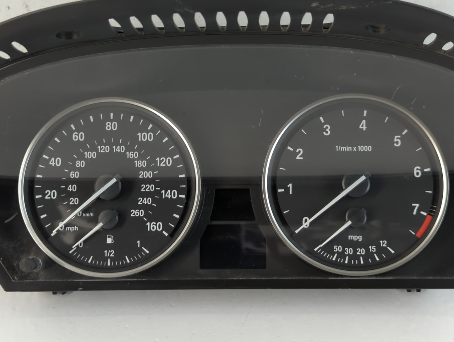 2008-2010 Bmw 535i Instrument Cluster Speedometer Gauges P/N:153 753 110.080.213 Fits Fits 2008 2009 2010 OEM Used Auto Part