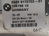 2008 Bmw 535xi Radio AM FM Cd Player Receiver Replacement P/N:6583 9170703-01 108788 10, BA211071036863 Fits Fits 2009 2010 