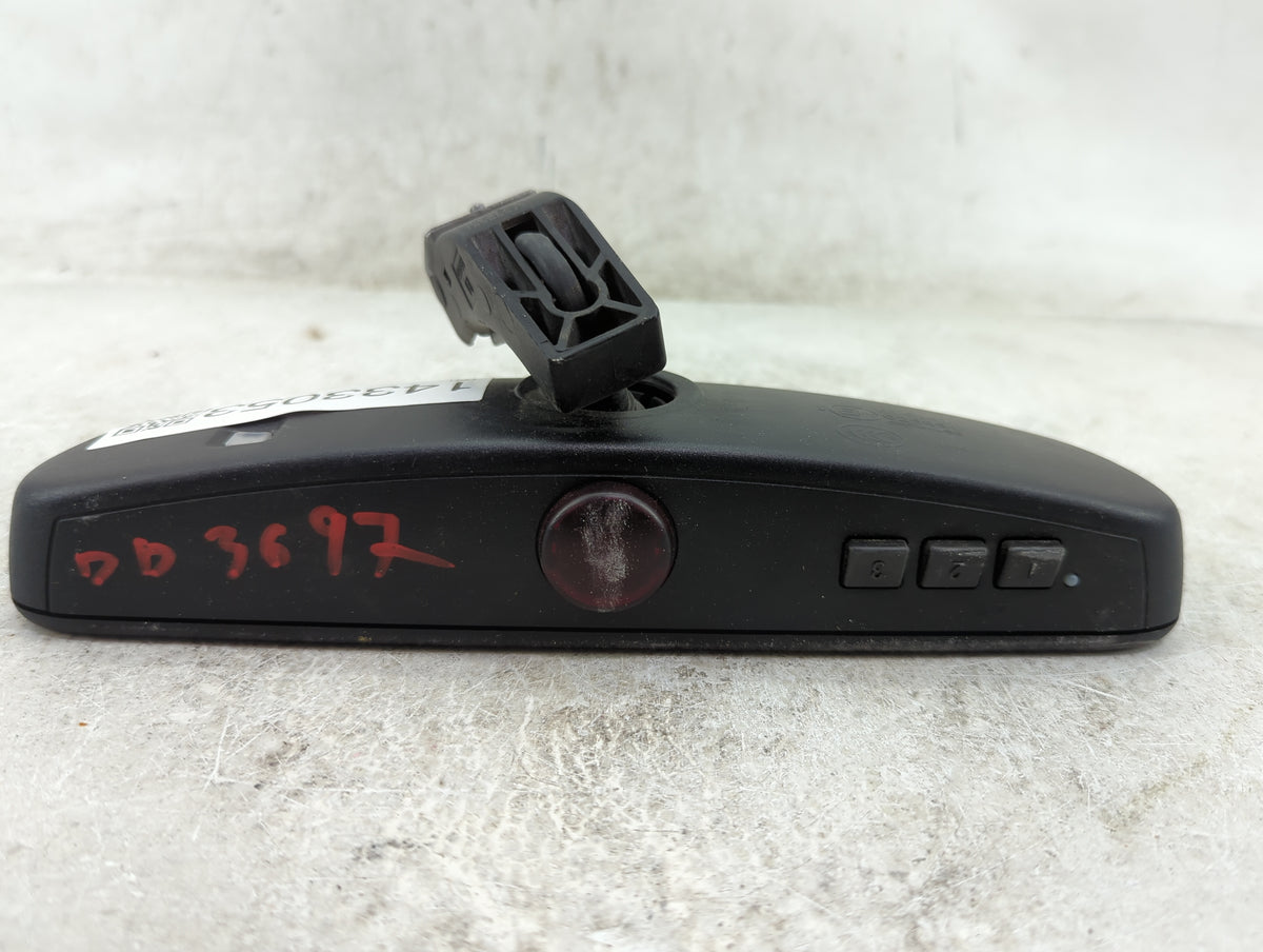 2008 Bmw 550i Interior Rear View Mirror Replacement OEM P/N:E11015891 E11025891 Fits OEM Used Auto Parts - Oemusedautoparts1