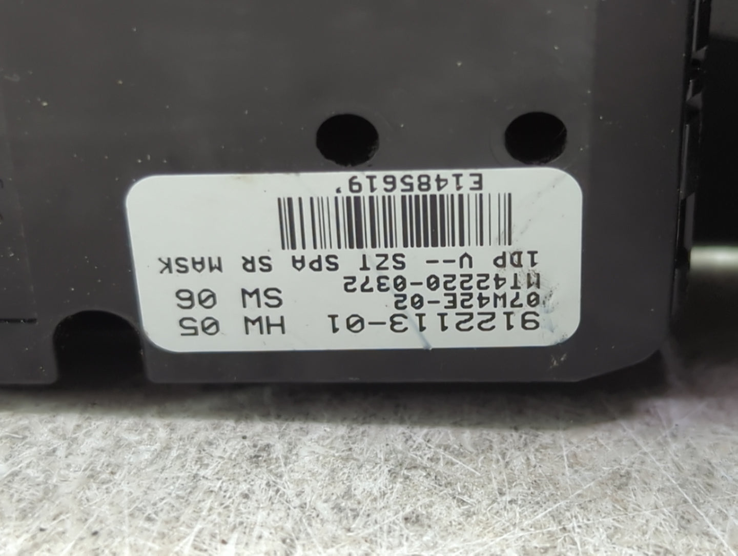 2006-2010 Bmw 550i Master Power Window Switch Replacement Driver Side Left P/N:9122113-01 Fits Fits 2006 2007 2008 2009 2010