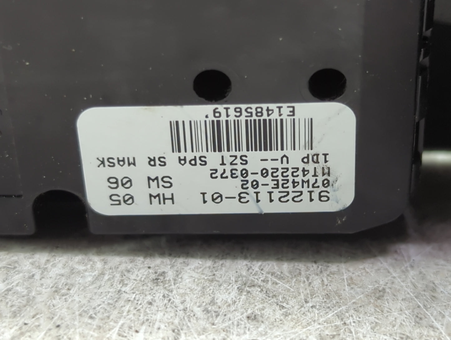 2006-2010 Bmw 550i Master Power Window Switch Replacement Driver Side Left P/N:9122113-01 Fits Fits 2006 2007 2008 2009 2010