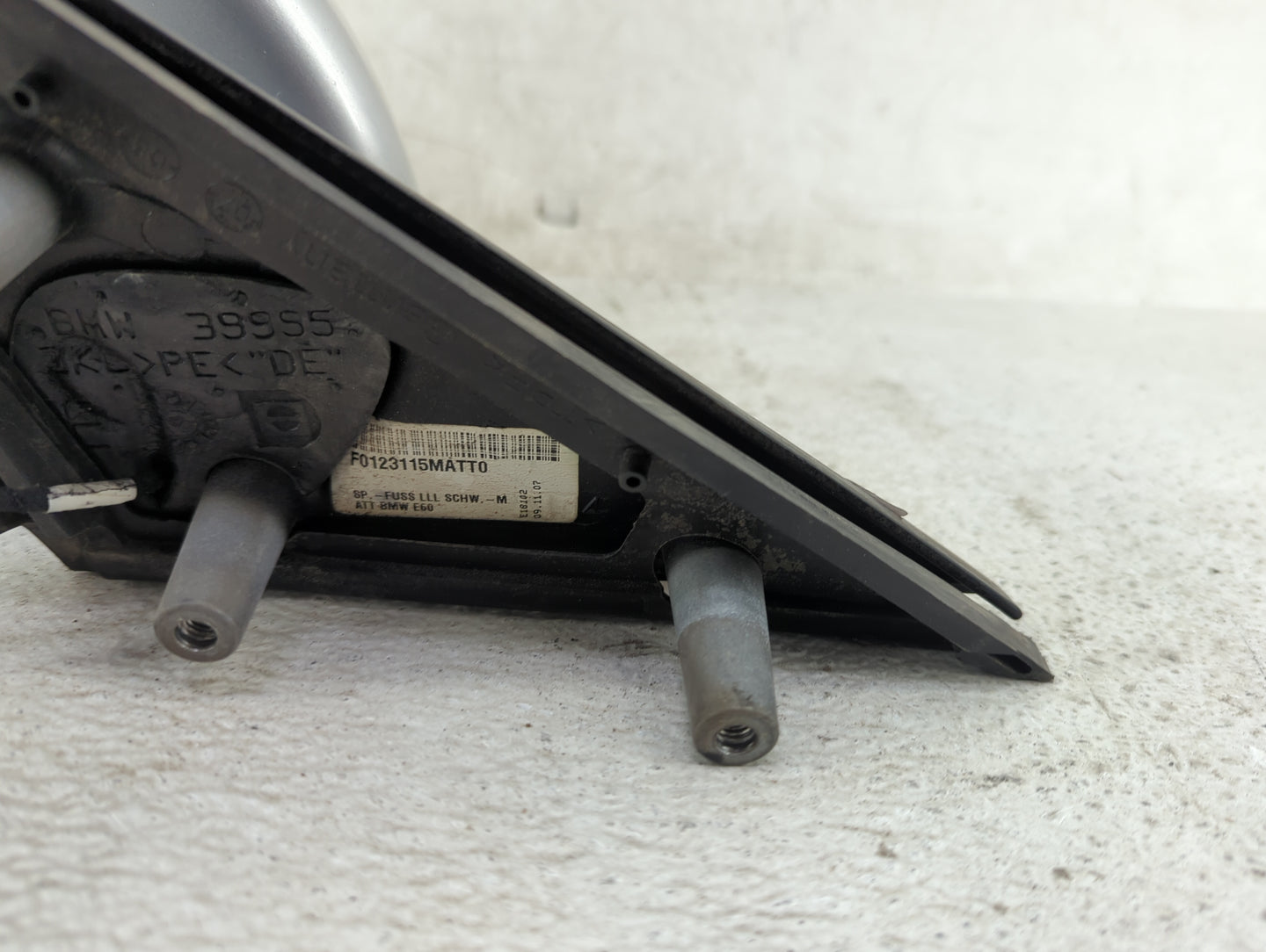 2008 Bmw 550i Driver Side View Mirror - Left Door Mirror OEM Used - Oemusedautoparts1.com