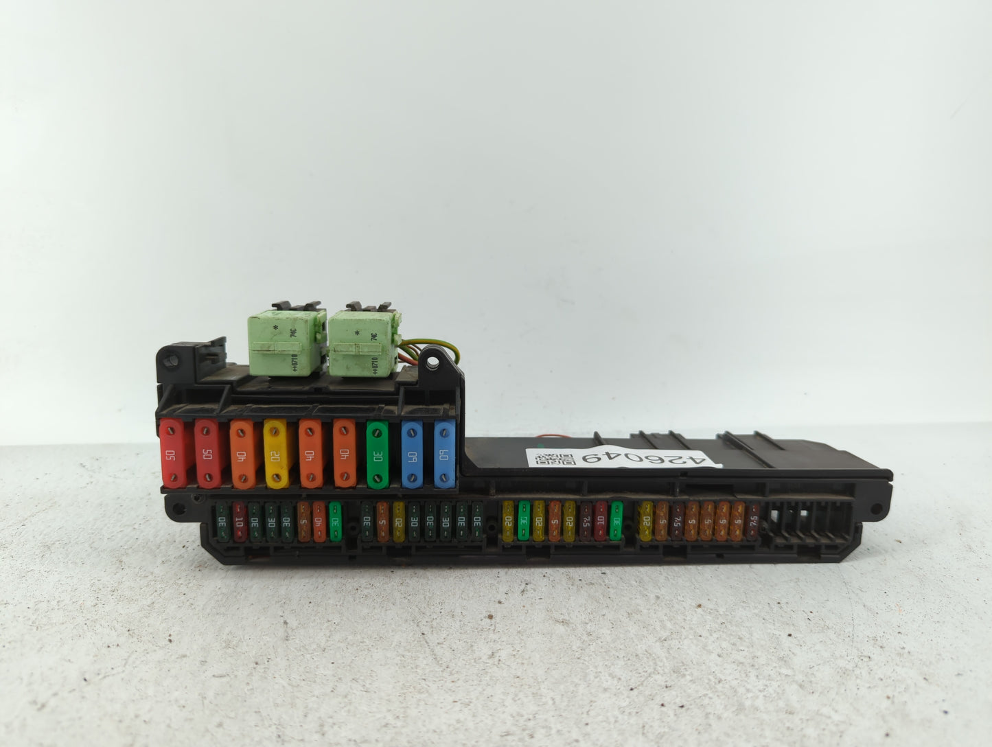 2006-2009 Bmw 550i Fusebox Fuse Box Panel Relay Module P/N:6957330 6 906 618, 9 138 830 Fits Fits 2006 2007 2008 2009 2010 O