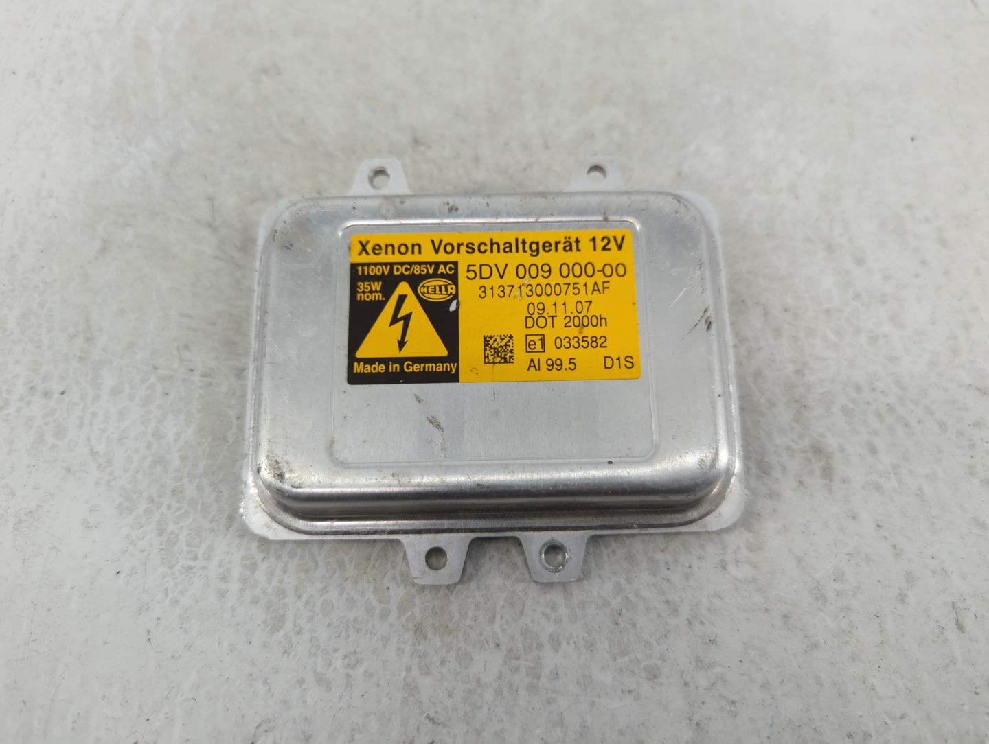 2006-2010 Bmw 550i Headlight Ballast Head Light - Oemusedautoparts1.com