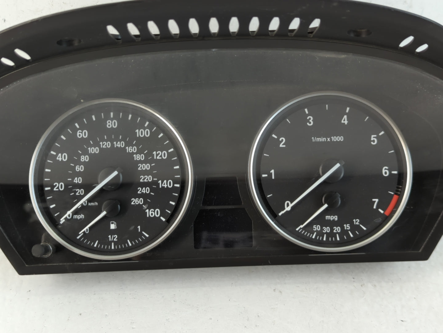 2008-2010 Bmw 550i Instrument Cluster Speedometer Gauges P/N:000394 110080213, 6211-9 168 858 Fits Fits 2008 2009 2010 OEM U
