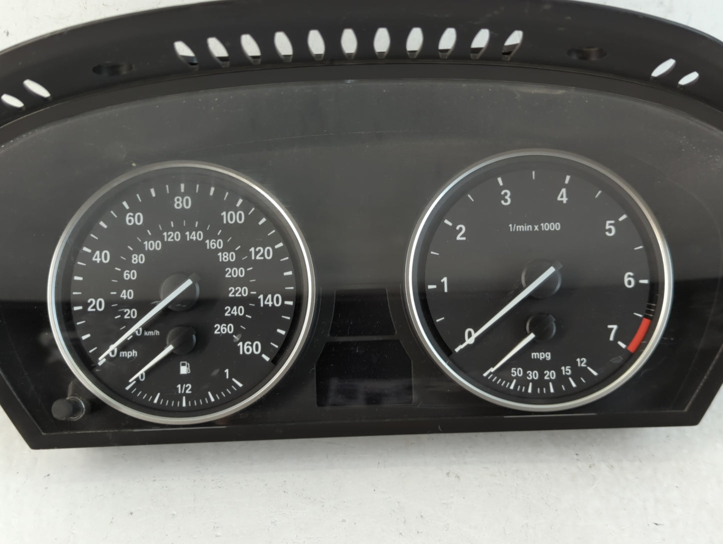 2008-2010 Bmw 550i Instrument Cluster Speedometer Gauges P/N:000394 110080213, 6211-9 168 858 Fits Fits 2008 2009 2010 OEM U
