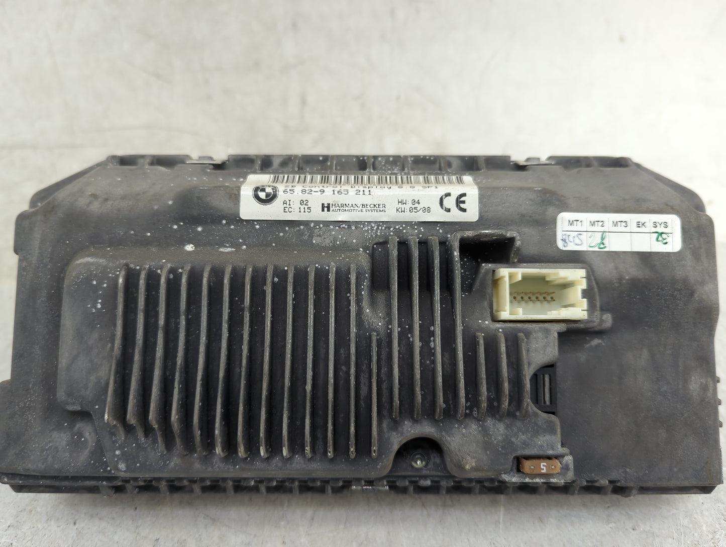 2008 Bmw 750 Information Display Screen - Oemusedautoparts1.com
