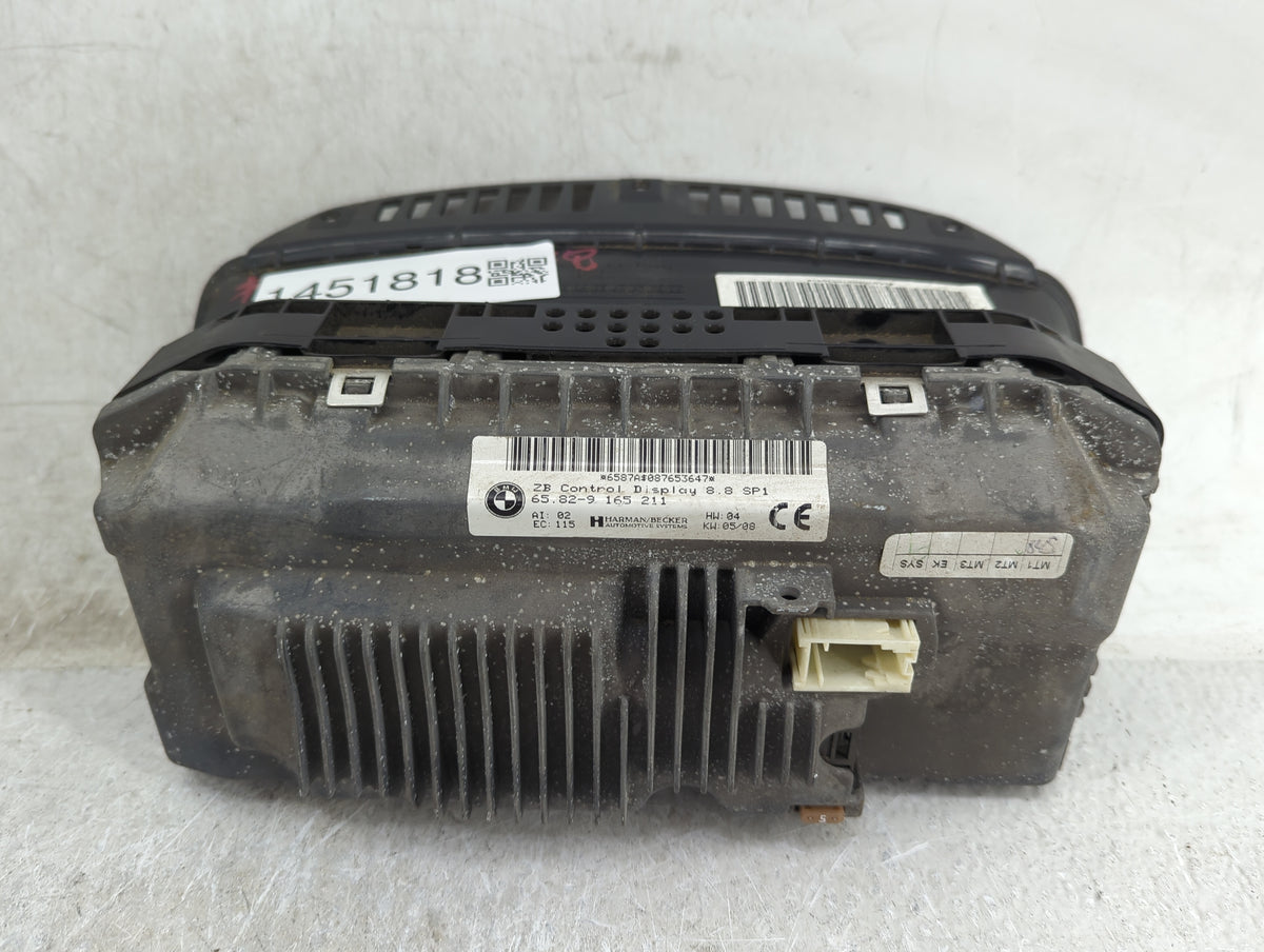 Bmw 750 Information Radio Display Screen 1451818 - Oemusedautoparts1.com