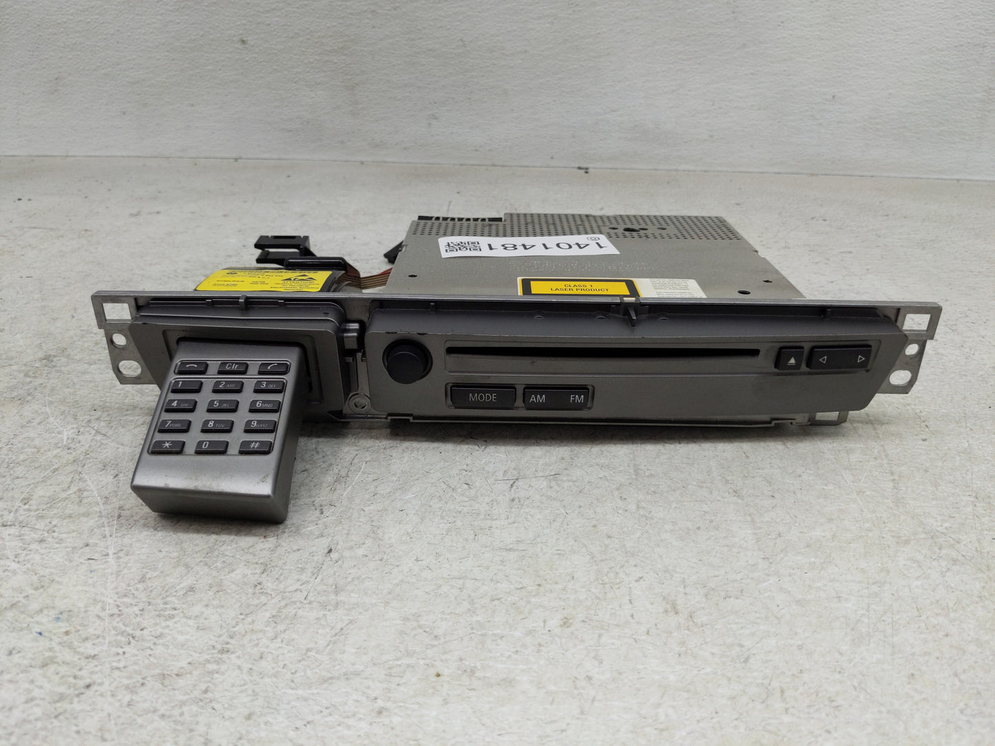 2007-2008 Bmw 750i Radio AM FM Cd Player Receiver Replacement P/N:6952345 Fits Fits 2007 2008 OEM Used Auto Parts - Oemuseda