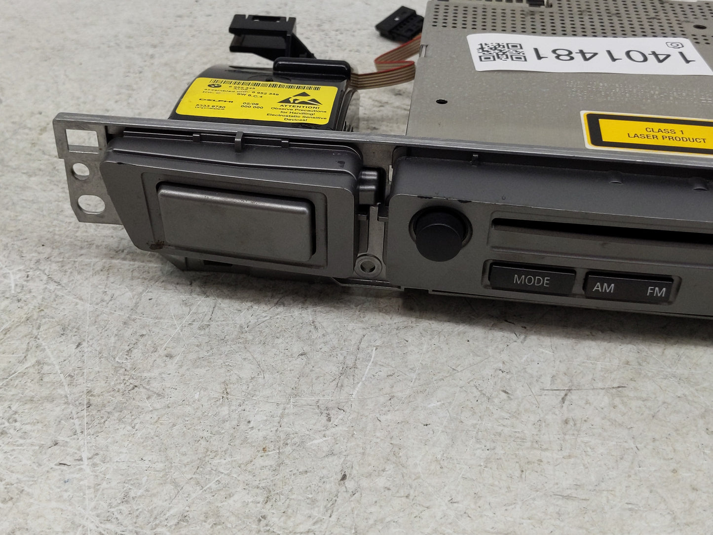 2007-2008 Bmw 750i Radio AM FM Cd Player Receiver Replacement P/N:6952345 Fits Fits 2007 2008 OEM Used Auto Parts - Oemuseda