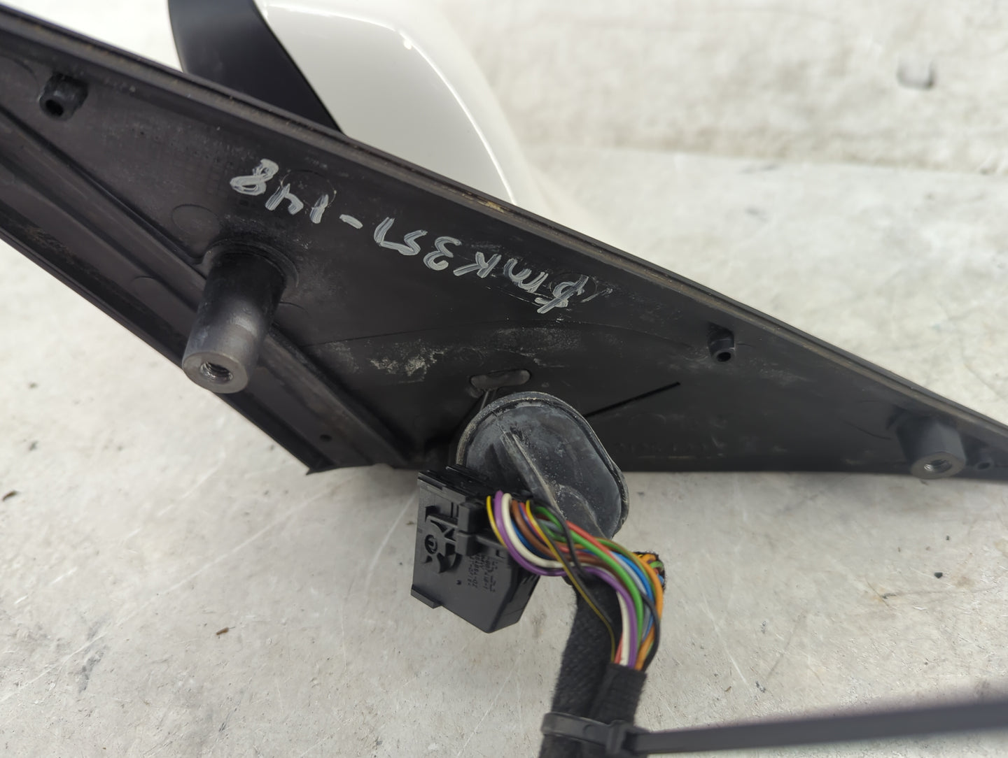 2007-2008 Bmw 750i Driver Side View Mirror - Left Door Mirror OEM Used - Oemusedautoparts1.com
