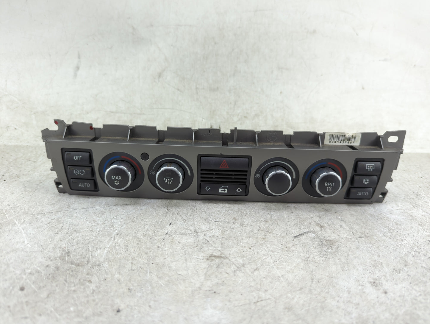 2006-2008 Bmw 750i Climate Control Module Temperature AC/Heater Replacement P/N:6981405-01 Fits Fits 2006 2007 2008 OEM Used