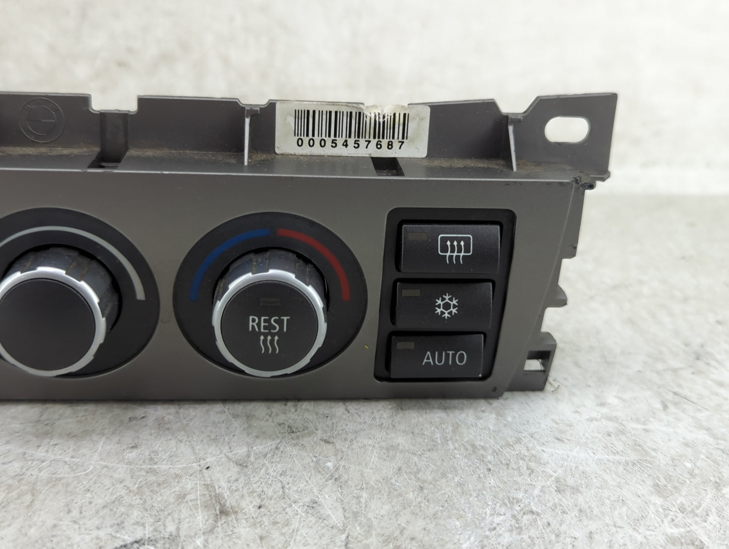 2006-2008 Bmw 750i Climate Control Module Temperature AC/Heater Replacement P/N:6981405-01 Fits Fits 2006 2007 2008 OEM Used