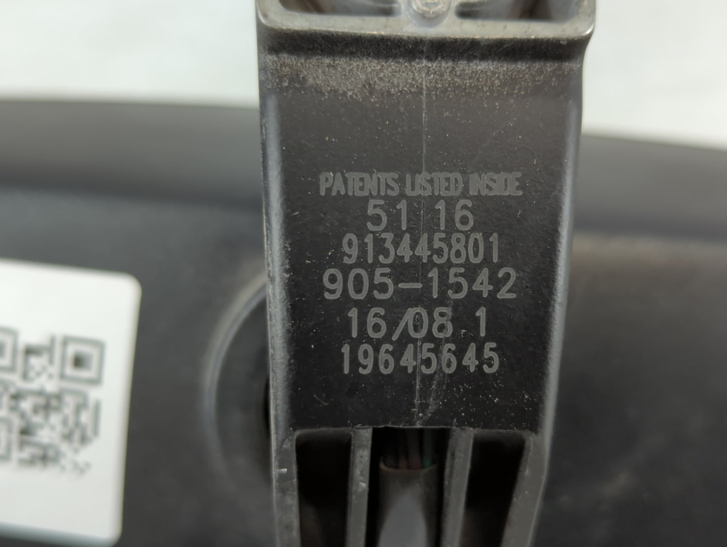 2008 Bmw 750i Interior Rear View Mirror Replacement OEM P/N:905-1542 913445801 Fits OEM Used Auto Parts - Oemusedautoparts1.