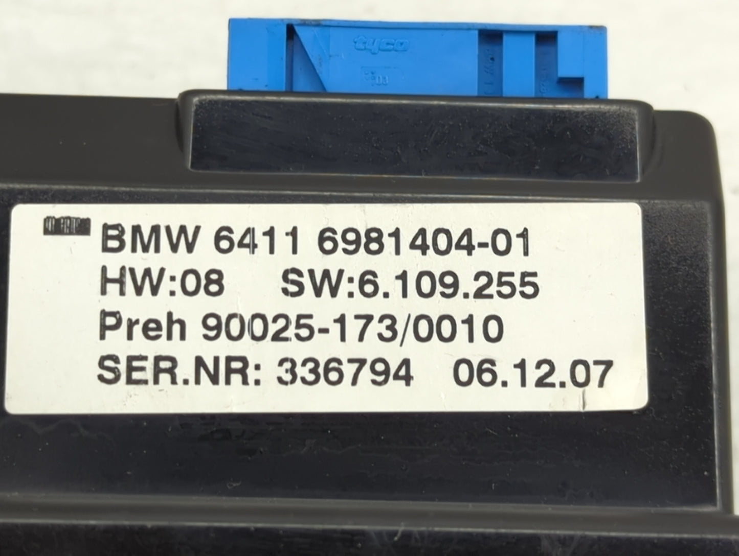 2008 Bmw 7 Series Climate Control Module Temperature AC/Heater Replacement P/N:6981404-01 90025-175/0010 Fits Fits 2006 2007