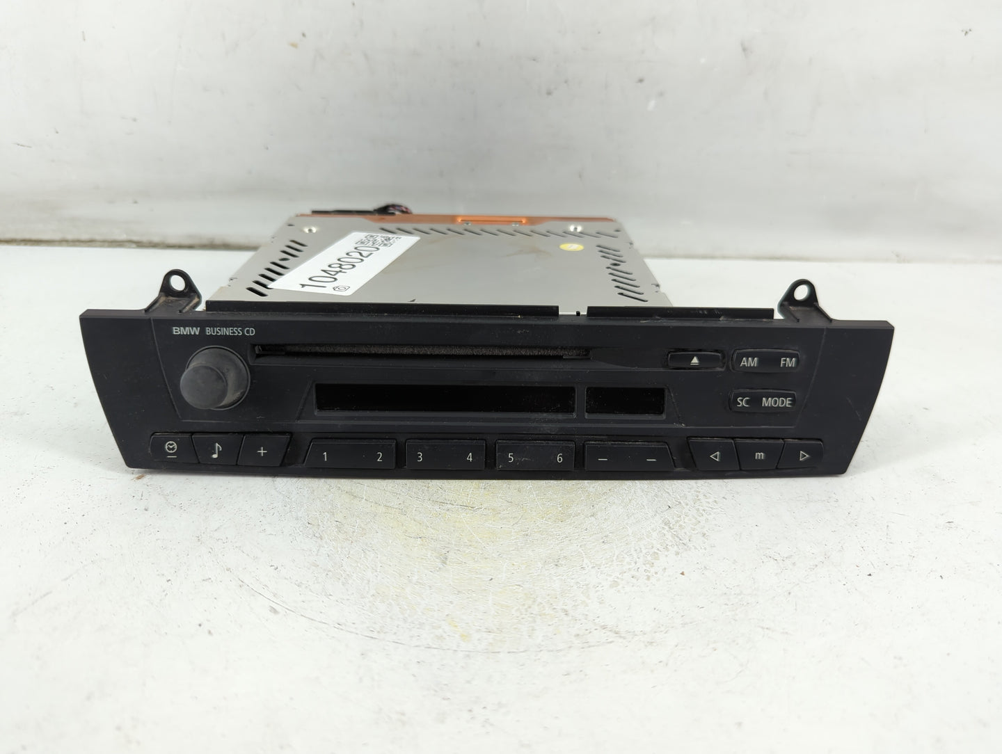2007-2010 Bmw X3 Radio AM FM Cd Player Receiver Replacement P/N:6512 9173686-03 Fits Fits 2007 2008 2009 2010 OEM Used Auto 