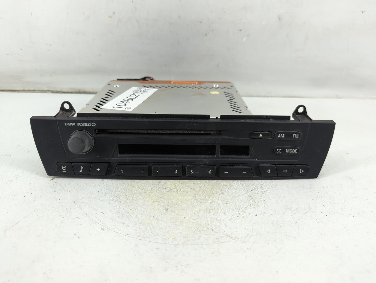 2007-2010 Bmw X3 Radio AM FM Cd Player Receiver Replacement P/N:6512 9173686-03 Fits Fits 2007 2008 2009 2010 OEM Used Auto 