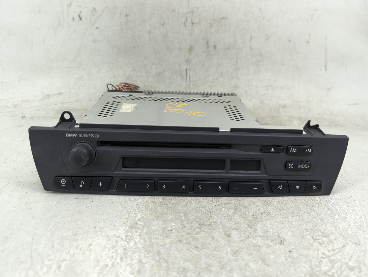 2007-2010 Bmw X3 Radio AM FM Cd Player Receiver Replacement P/N:6939664 Fits Fits 2007 2008 2009 2010 OEM Used Auto Parts - 