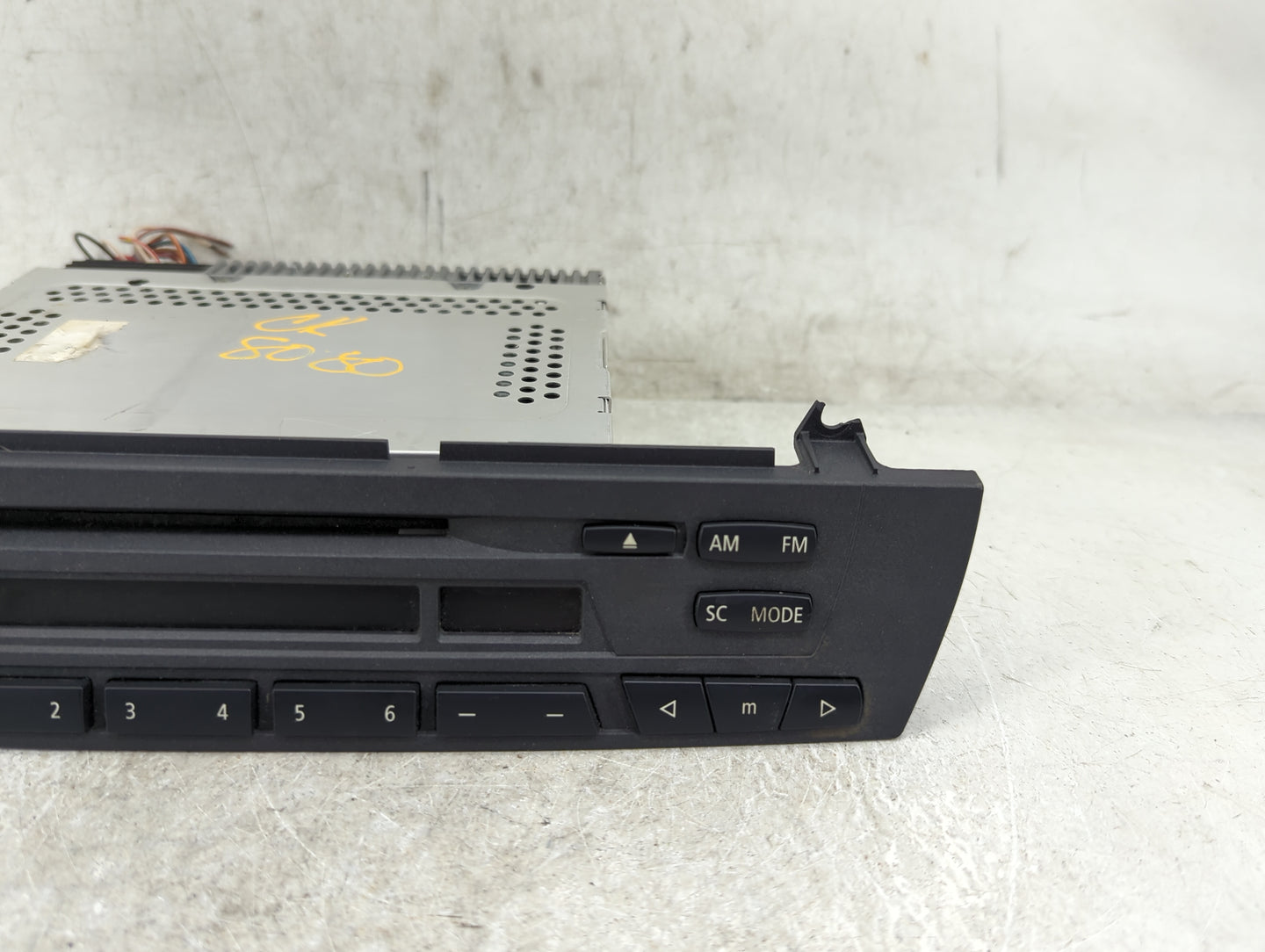 2007-2010 Bmw X3 Radio AM FM Cd Player Receiver Replacement P/N:6939664 Fits Fits 2007 2008 2009 2010 OEM Used Auto Parts - 