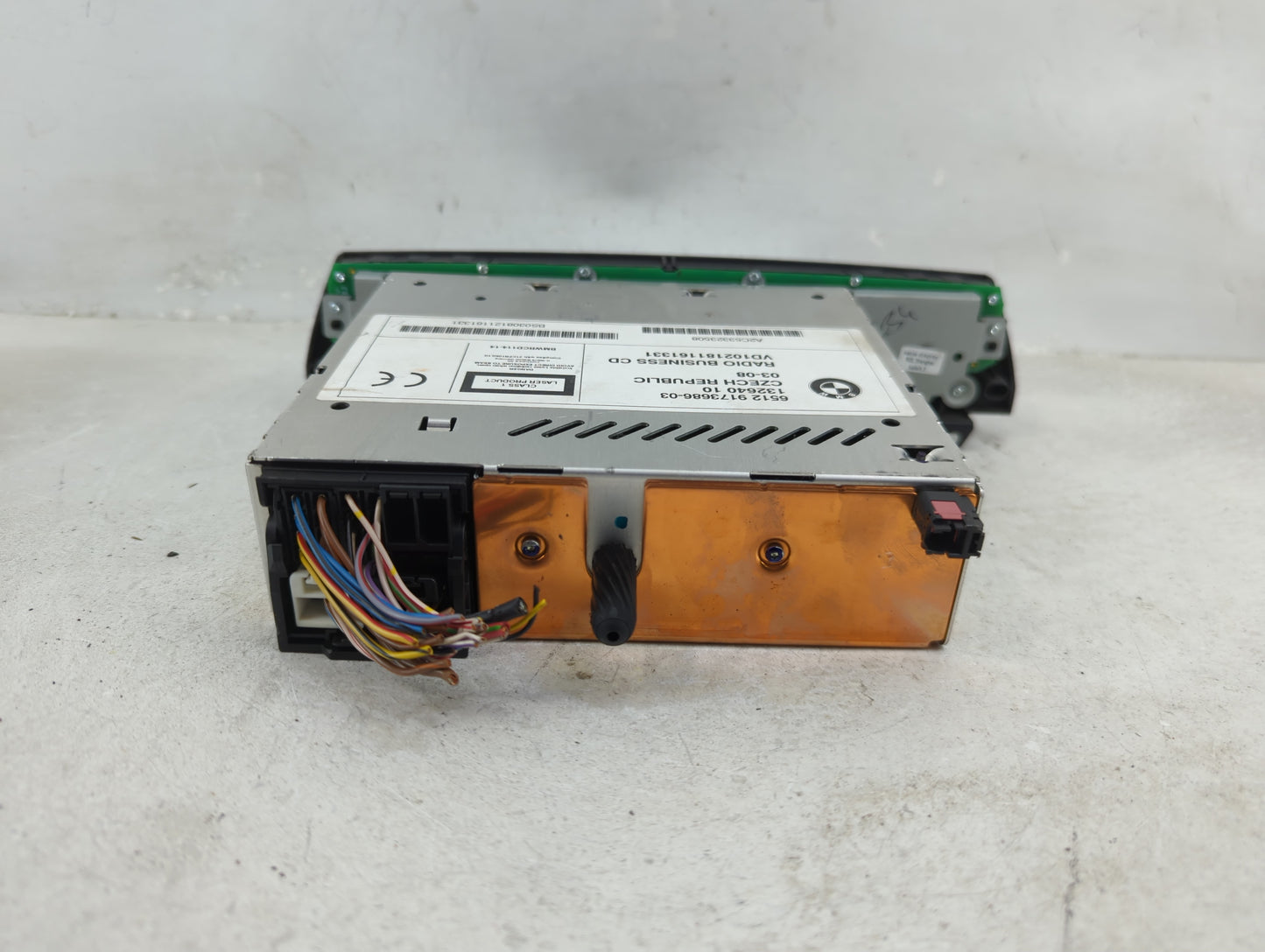 2005-2010 Bmw X3 Radio AM FM Cd Player Receiver Replacement P/N:6512 9173686-03 132640 10 Fits Fits 2005 2006 2007 2008 2009