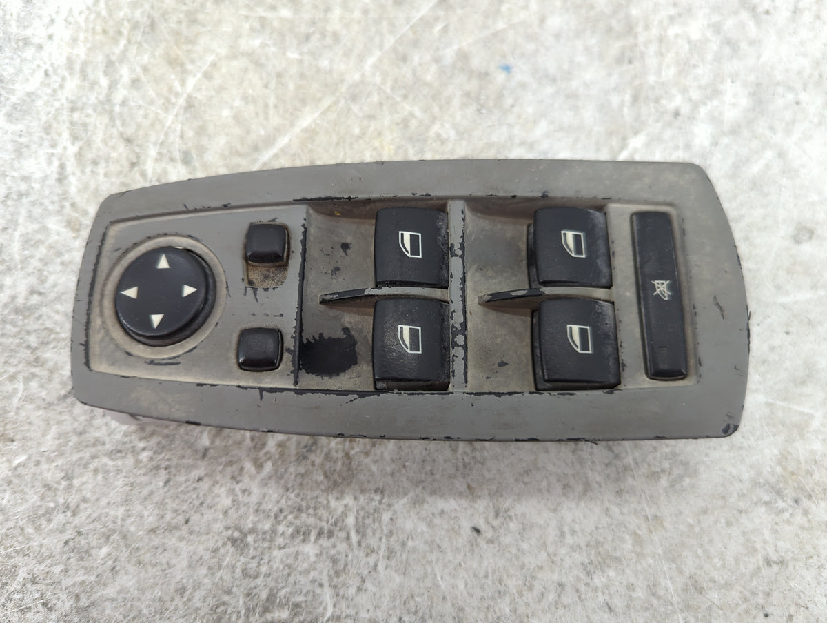 2004-2010 Bmw X3 Master Power Window Switch Replacement Driver Side Left P/N:3414355 A101 HW.04 SW.05 08-06K Fits OEM Used A