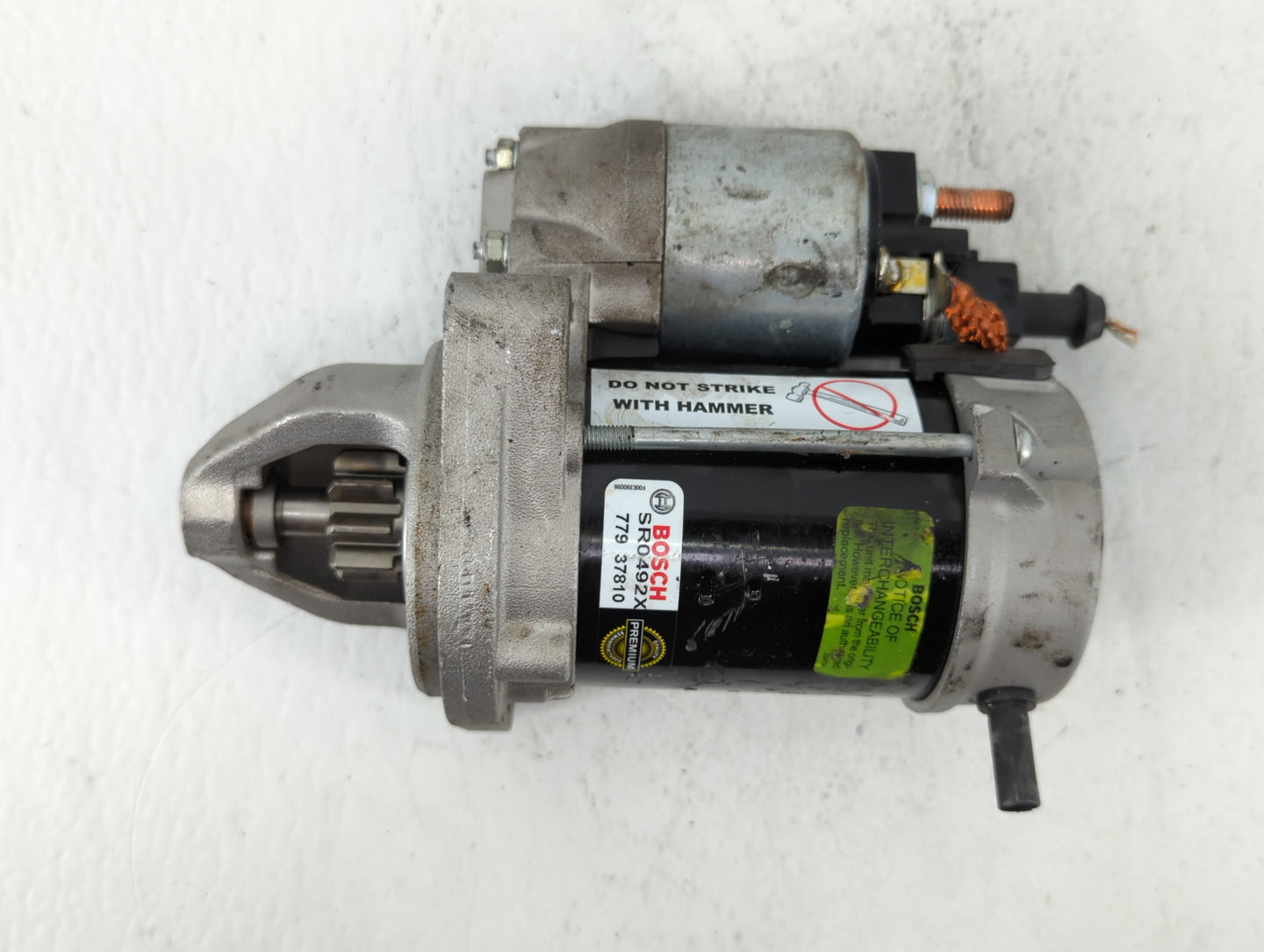 2007-2011 Bmw X3 Car Starter Motor Solenoid OEM P/N:SR0492X 779 37810 Fits Fits 2005 2006 2007 2008 2009 2010 2011 OEM Used 