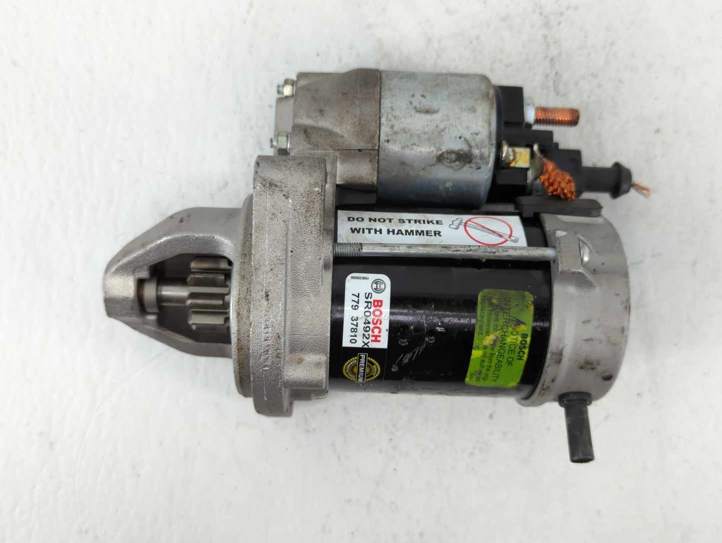 2007-2011 Bmw X3 Car Starter Motor Solenoid OEM P/N:SR0492X 779 37810 Fits Fits 2005 2006 2007 2008 2009 2010 2011 OEM Used 