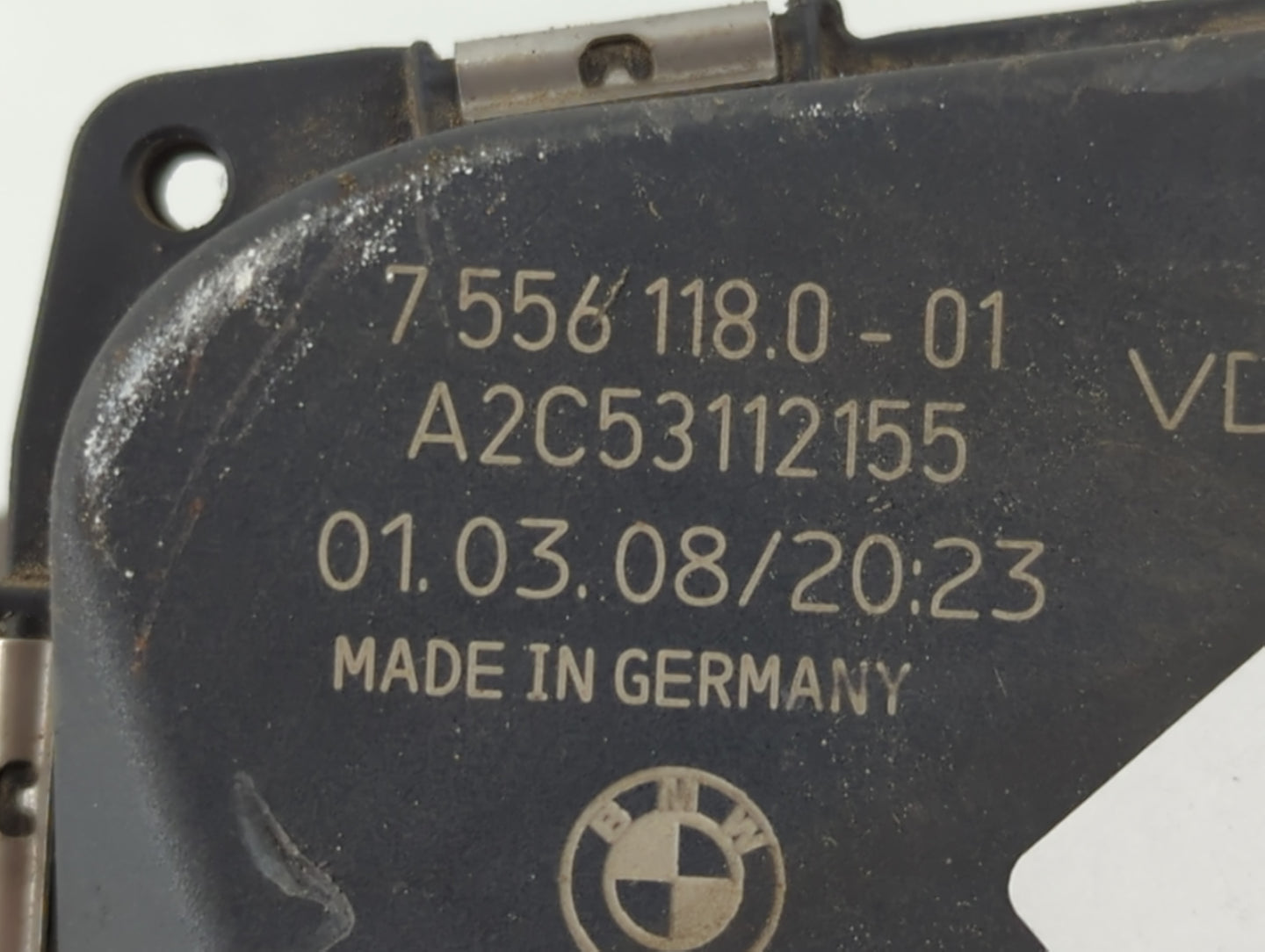 2007-2010 Bmw X5 Throttle Body P/N:7 556 118 0 -01 Fits Fits 2007 2008 2009 2010 2011 2012 2013 OEM Used Auto Parts - Oemuse
