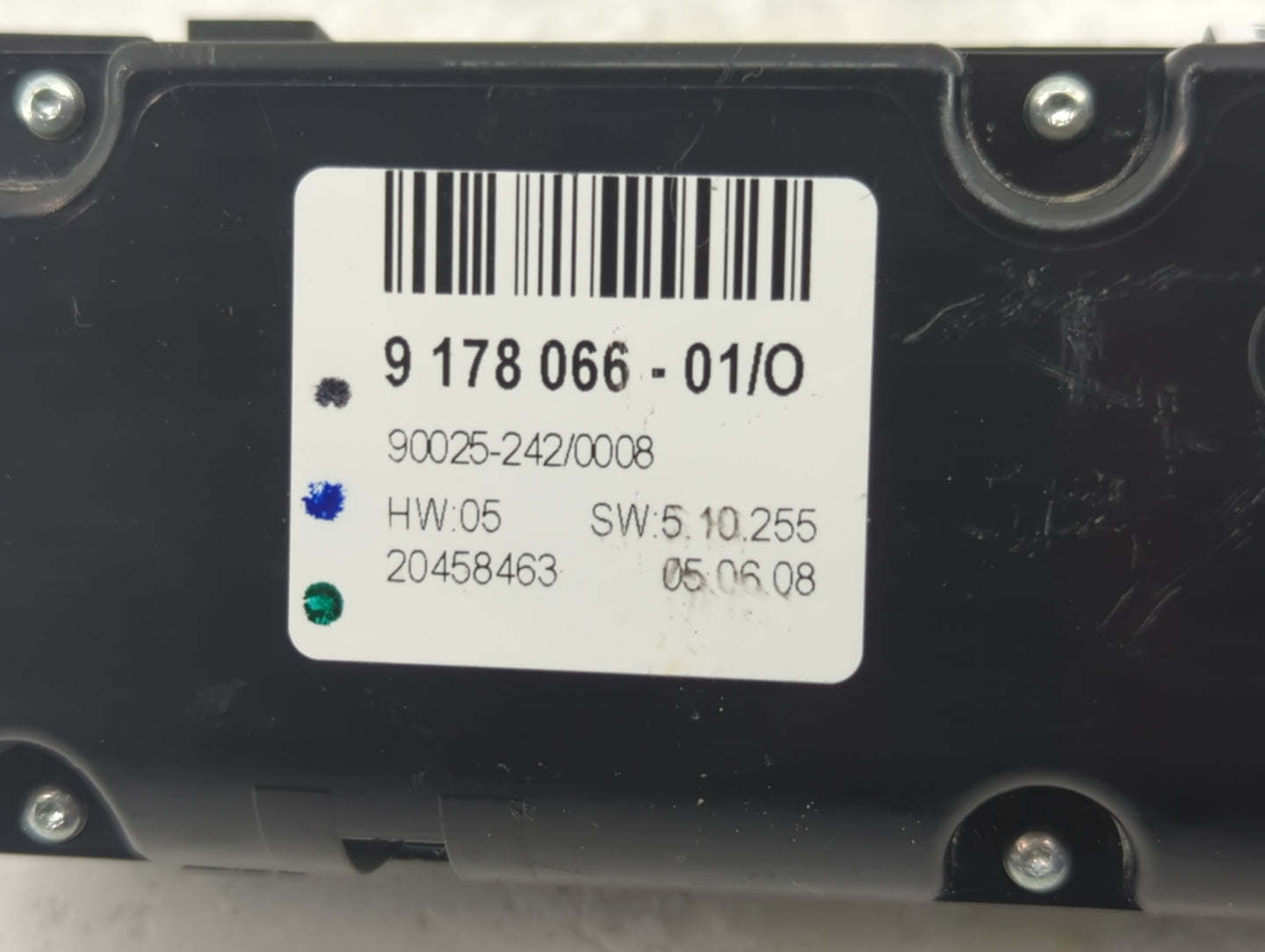 2008 Bmw X5 Climate Control Module Temperature AC/Heater Replacement P/N:P68105021AD Fits OEM Used Auto Parts - Oemusedautop