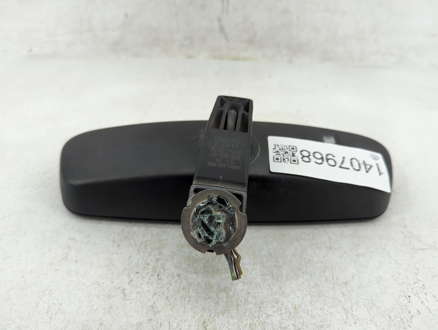 2008 Bmw X5 Interior Rear View Mirror Replacement OEM P/N:E11015891 E11025891, GNTX-480 Fits OEM Used Auto Parts - Oemusedau