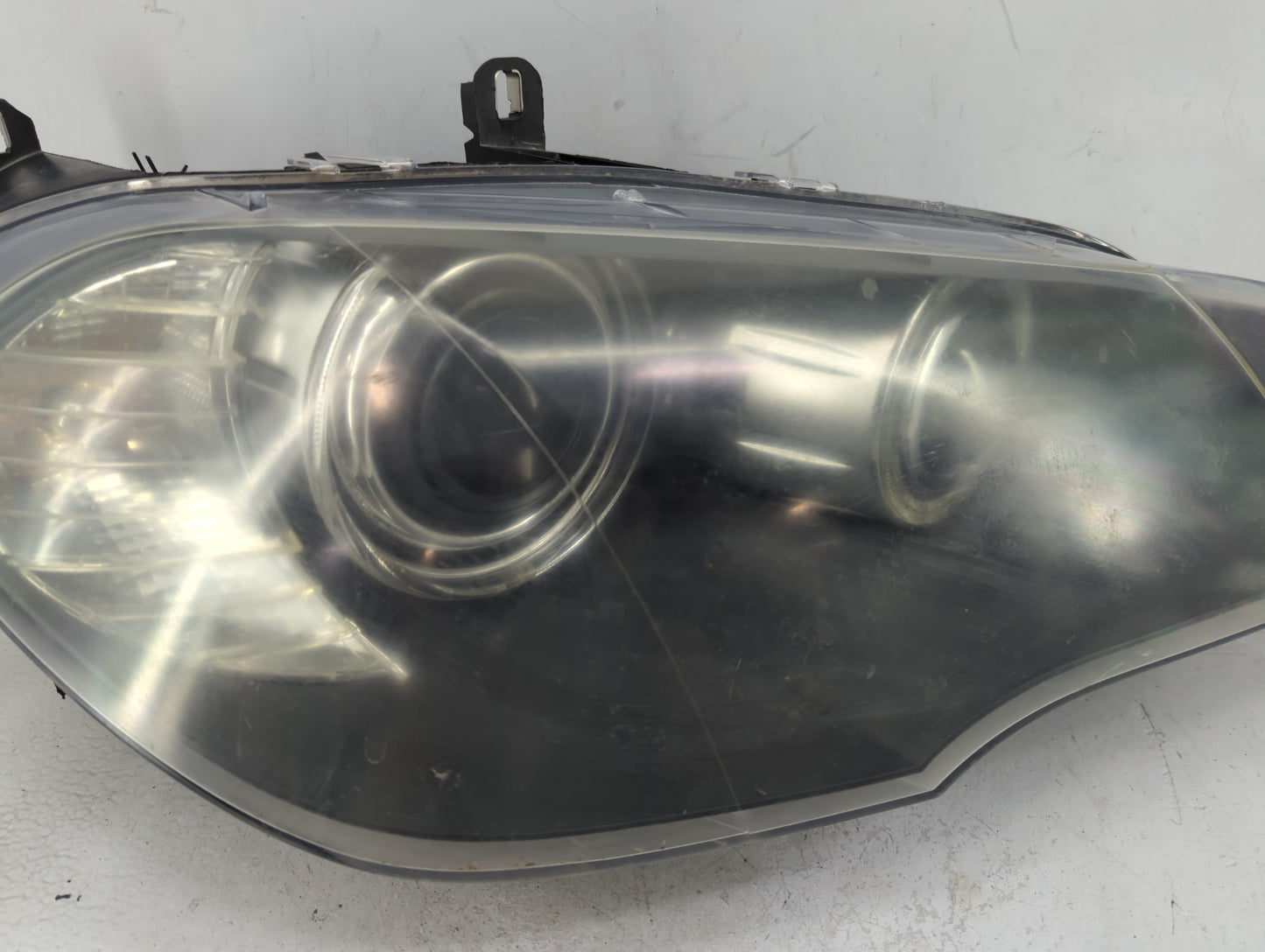 2008 Bmw X5 Passenger Right Oem Head Light Headlight Lamp Black - Oemusedautoparts1.com