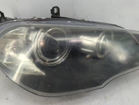 2008 Bmw X5 Passenger Right Oem Head Light Headlight Lamp Black - Oemusedautoparts1.com