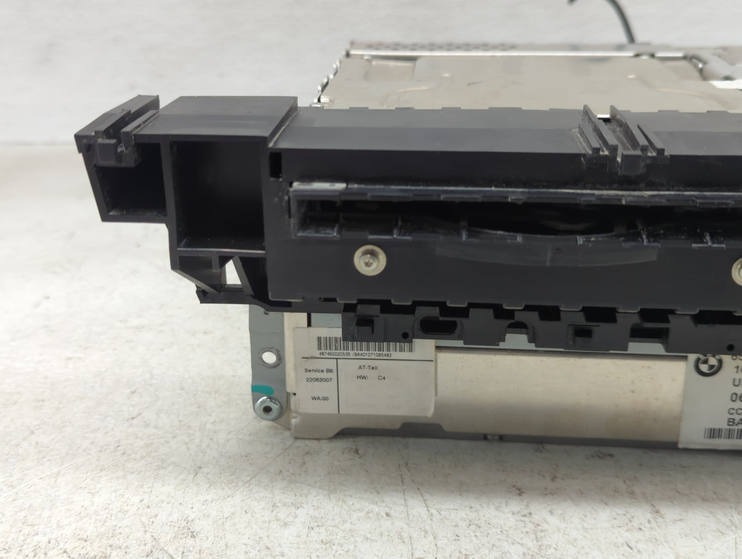 2007-2010 Bmw X5 Radio AM FM Cd Player Receiver Replacement P/N:65839165855 Fits Fits 2007 2008 2009 2010 OEM Used Auto Part