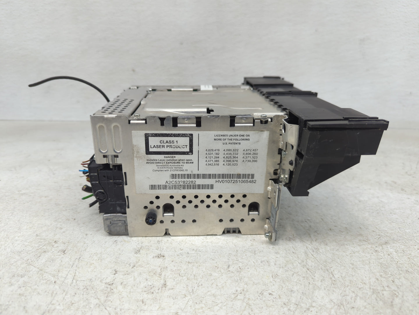 2007-2010 Bmw X5 Radio AM FM Cd Player Receiver Replacement P/N:65839165855 Fits Fits 2007 2008 2009 2010 OEM Used Auto Part