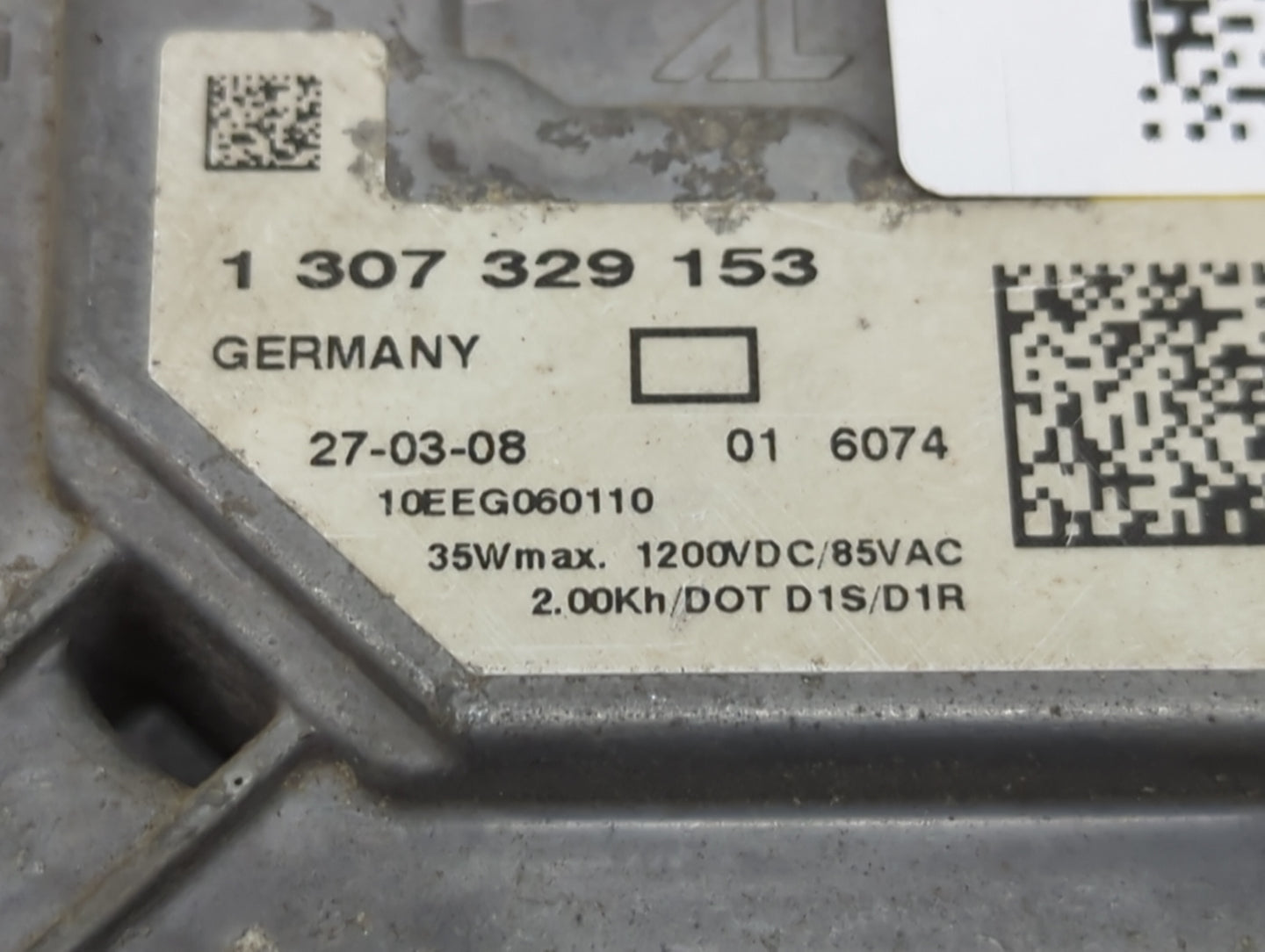 2008 Bmw X5 Headlight Ballast Head Light - Oemusedautoparts1.com