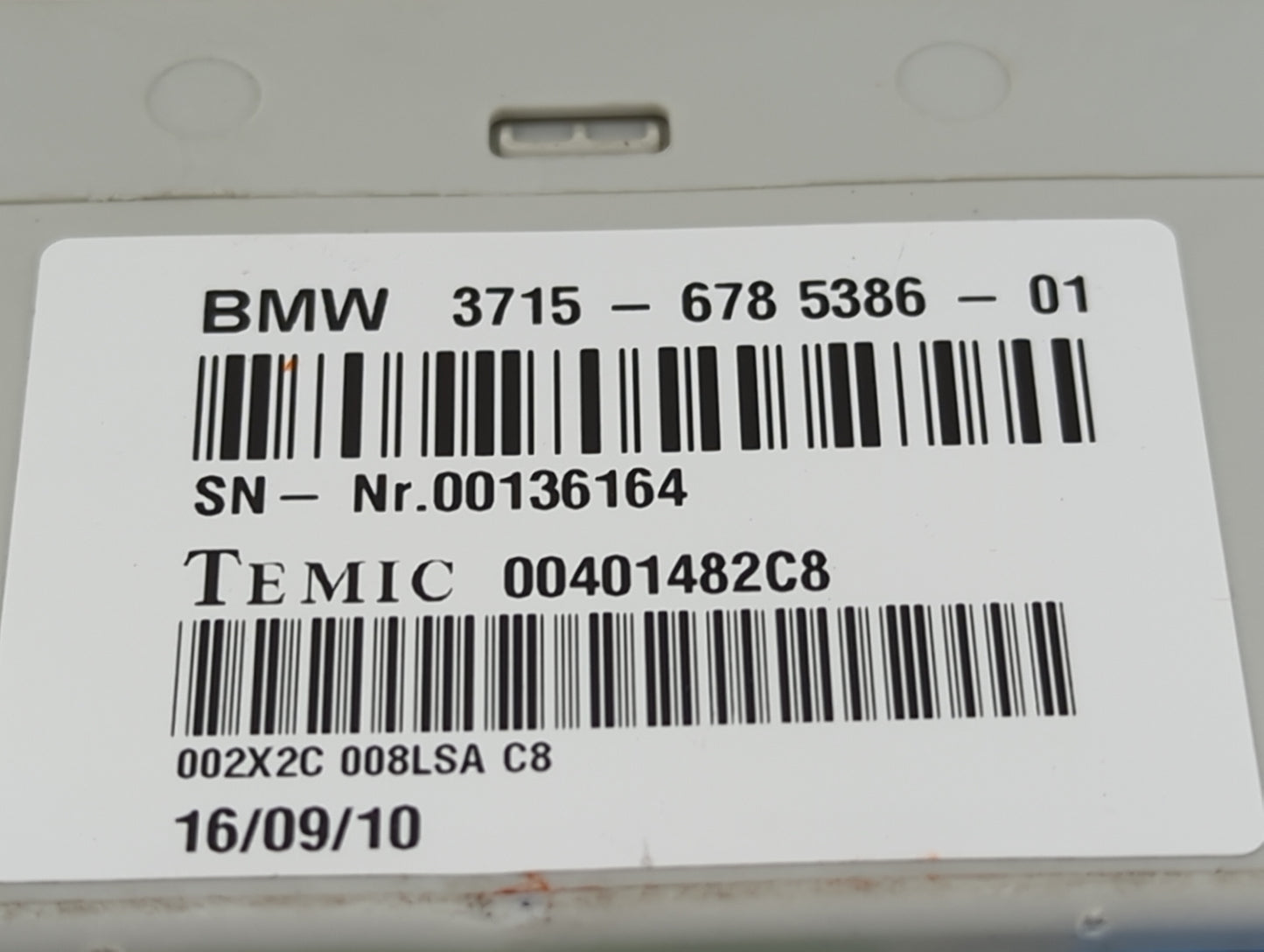 2008 Bmw X5 Body Control Module Bcm Inner Cabin Fuse Box - Oemusedautoparts1.com