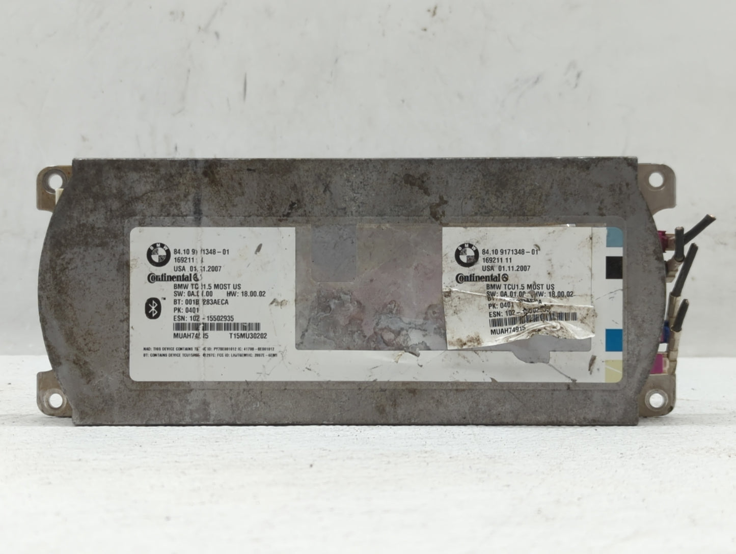 2007-2008 Bmw X5 Chassis Control Module Ccm Bcm Body Control 9171348-01 - Oemusedautoparts1.com