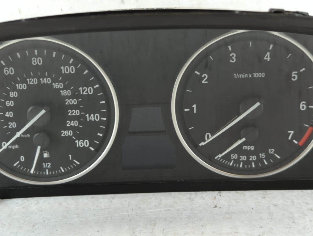 2007-2011 Bmw X5 Instrument Cluster Speedometer Gauges P/N:986459288 A2C53299545 Miles: Fits Fits 2007 2008 2009 2010 2011 O