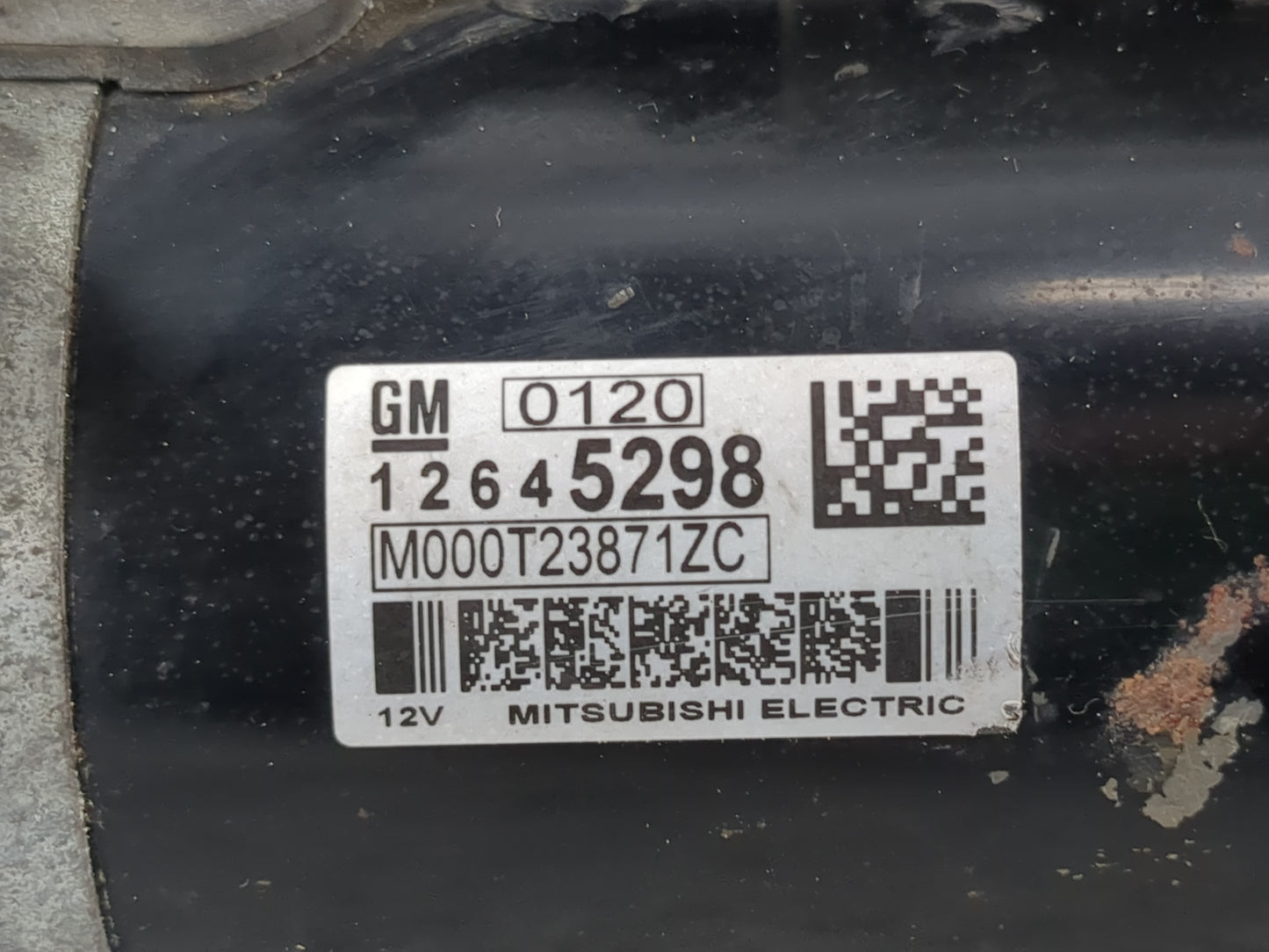 2008-2017 Buick Enclave Car Starter Motor Solenoid OEM P/N:M000T23871ZC 12645298 Fits OEM Used Auto Parts - Oemusedautoparts