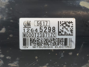 2008-2017 Buick Enclave Car Starter Motor Solenoid OEM P/N:12645298 Fits OEM Used Auto Parts