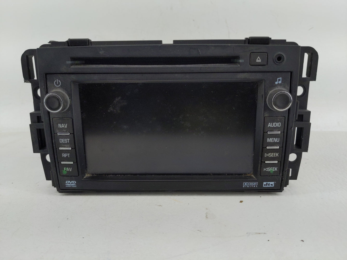 2008 Buick Enclave Radio AM FM Cd Player Receiver Replacement P/N:15921422 Fits OEM Used Auto Parts - Oemusedautoparts1.com