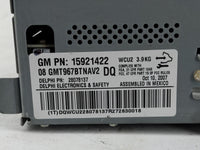 2008 Buick Enclave Radio AM FM Cd Player Receiver Replacement P/N:15921422 Fits OEM Used Auto Parts - Oemusedautoparts1.com