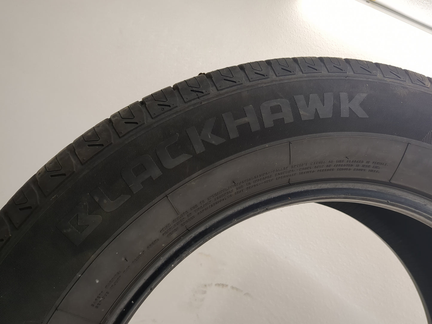 Used Tire 255/60R19 BLACKHAWK AGILITY SUV 109H - Tread Depth 11/32 - Oemusedautoparts1.com