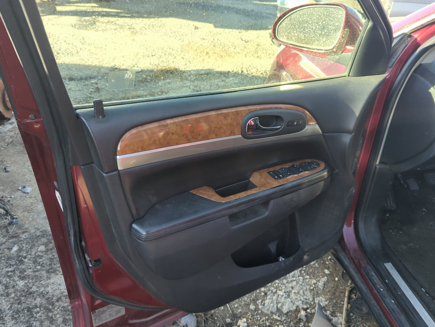 2008 Buick Enclave Front Left Driver Interior Door Panel Trim 1374437 - Oemusedautoparts1.com