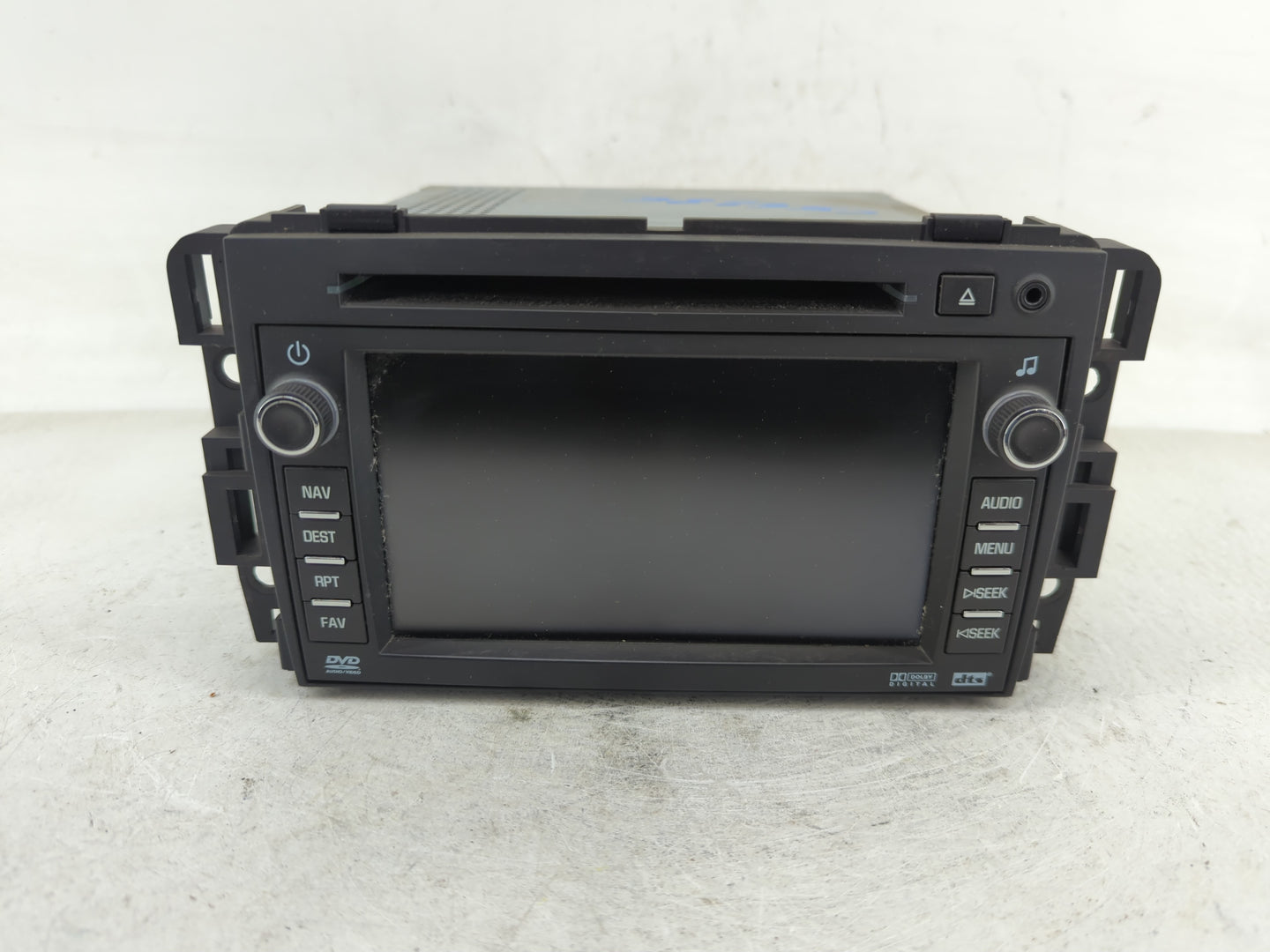 2008 Buick Enclave Radio AM FM Cd Player Receiver Replacement P/N:15921422 Fits OEM Used Auto Parts - Oemusedautoparts1.com