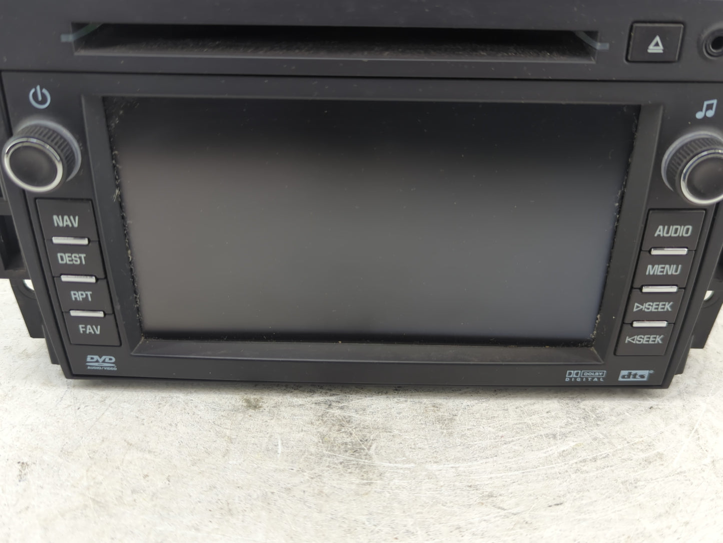 2008 Buick Enclave Radio AM FM Cd Player Receiver Replacement P/N:15921422 Fits OEM Used Auto Parts - Oemusedautoparts1.com